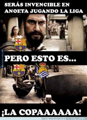 Los memes más divertidos de la Real Sociedad-Barcelona