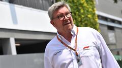 Ross Brawn, Formula One Managing Director of Motorsports at Formula One World Championship, Rd15, Singapore Grand Prix, Practice, Marina Bay Circuit, Singapore, Friday 14 September 2018.