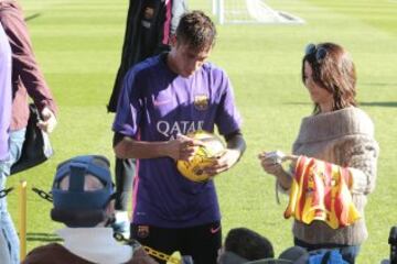 Sesión de puertas abiertas del Barcelona