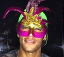 Neymar celebró el carnaval