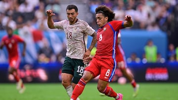 during the game Panama vs Mexico (Mexican National team), corresponding to Third Place of Final Four of the CONCACAF Nations League 2022-2023, at Allegiant Stadium, on June 18, 2023.

&lt;br&gt;&lt;br&gt;

durante el partido Panama vs Mexico (Seleccion Mexicana), correspondiente por el Tercer Lugar de la Final Four de la Liga de Naciones CONCACAF 2022-2023, en el Allegiant Stadium, el 18 de junio de 2023.