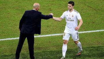 Jovic, nueve meses sin ser el único delantero del Madrid