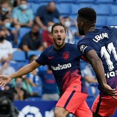 Carrasco and Lemar turn tables on Espanyol