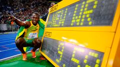 El jamaicano es el atleta más condecorado de todos los tiempos superando a Carl Lewis. Tiene en su haber 14 medallas (11 de oro, 2 de plata y 1 de bronce), así como varios récords del mundo (100m, 200m y 4x100m en relevos). Se le conoce como ‘Lightning Bolt’, Relámpago. Se retiró en 2017 tras 13 años en activo.