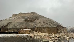 Así quedó un histórico castillo tras el terremoto en Turquía: ¡impresionante!