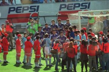 El 27 de junio de 1997 se jugó el Celta-Real Madrid donde los gallegos hicieron el pasillo a los madridistas al ser campeones de Liga.
