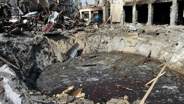 Bombardeo ruso en Odesa