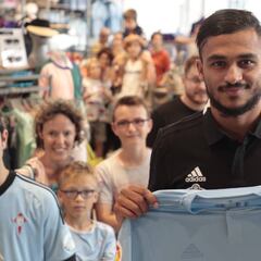 Boufal: "El estilo del Celta se corresponde con mi juego"