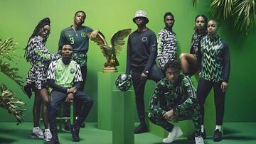 La indumentaria de Nigeria para el Mundial