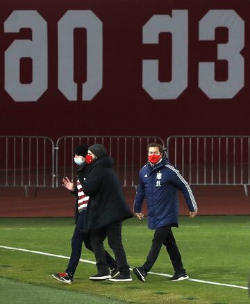 Las imágenes de un espontáneo en el entrenamiento de la selección