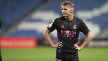 Odegaard da negativo en la segunda prueba y estará ante el Betis