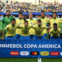 Brazil possible lineup against Paraguay in the 2024 Copa América