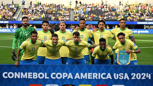 Brazil possible lineup against Paraguay in the 2024 Copa América