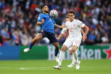 Lorenzo Insigne y Eric García.