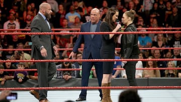 Triple H y Stephanie McMahon lanzan elogios a Ronda Rousey antes luchar en Wrestlemania