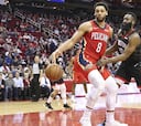 A falta de Davis, bueno es Jahlil Okafor para inutilizar a Harden