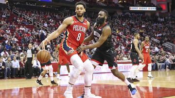 A falta de Davis, bueno es Jahlil Okafor para inutilizar a Harden