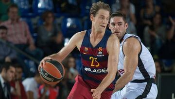 Una lesión en el hombro está mermando el rendimiento de Koponen en el Barcelona esta temporada.