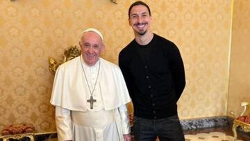 El Papa recibe a Ibrahimovic