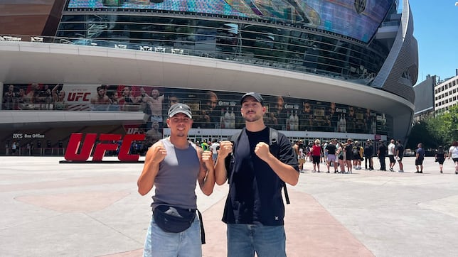 Fiebre por Ilia Topuria: “El ambiente es de película”