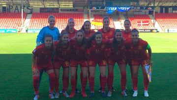 Selección española femenina sub-19.