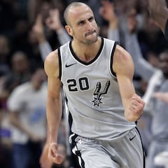 Manu Ginóbili es uno de los finalistas para la clase de 2022 del Basketball Hall of Fame