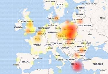 Facebook Messenger caído, la app no funciona en media Europa