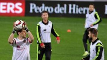 Casillas, Ramos y Piqué