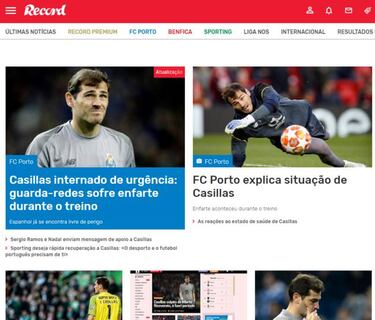 Casillas heart attack: how the international press reacted