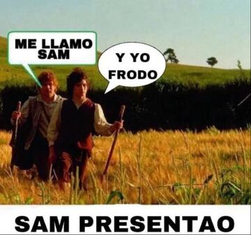 Los mejores memes de Sam va lentín