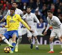 Las Palmas mareó al Madrid: dio un baño con 167 pases más
