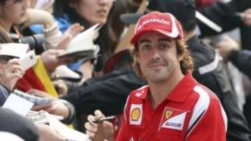 <b>CONFIANZA. </b>Alonso sabe que aún quedan 16 carreras y es pronto para renunciar a nada.