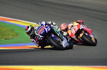 Jorge Lorenzo y Marc Márquez.