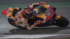 Márquez: "Es la primera vez que he apretado al cien por cien"