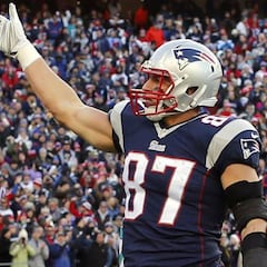 Rob Gronkowski, cada vez más ganga para los Patriots