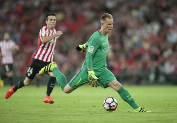 Ter Stegen with his feet again...