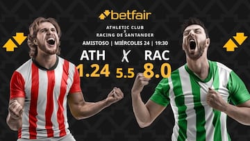Athletic Club vs. Racing de Santander: horario, TV, pronósticos y estadísticas