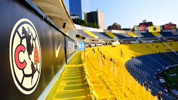 General View Stadium during the 4th round match between America and Atletico de San Luis as part of the Liga BBVA MX, Torneo Clausura 2025 at Ciudad de Los Deportes Stadium, on January 28, 2025 in Mexico City, Mexico.