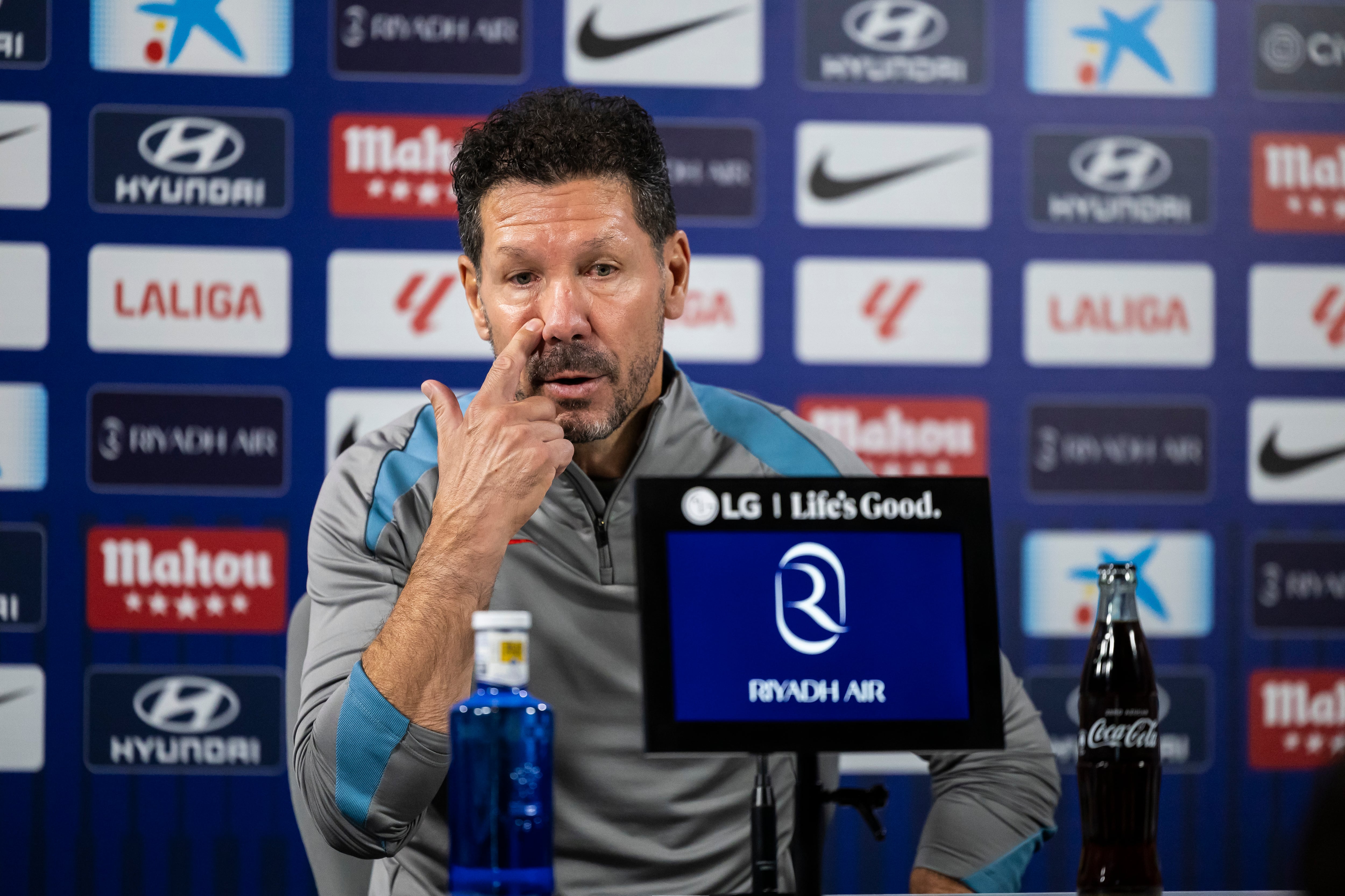 Simeone: “¿Samu? Él sabe que el 28 de junio mandó un mensaje que quedó claro que no quería estar en el Atlético”