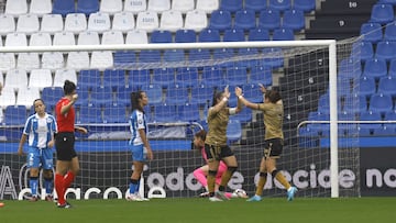 10/11/24
PARTIDO PRIMERA DIVISION LIGAF
FUTBOL FEMENINO
DEPOR ABANCA REAL SOCIEDAD FEMENINO
gol Eizeaguirre ALEGRIA 0-1