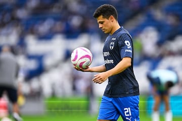 Alfonso González previo a un partido de Monterrey.