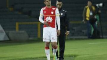 El jugador cucute&ntilde;o debut&oacute; con el equipo capitalino en el 2008. 