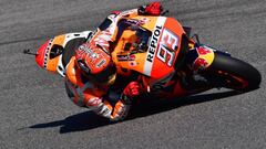 Marc Márquez con la Honda en Mugello.