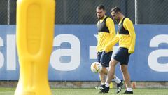 17/02/21 
 
 ENTRENAMIENTO DEL VILLARREAL 
 MOI Y ALCACER
   
 