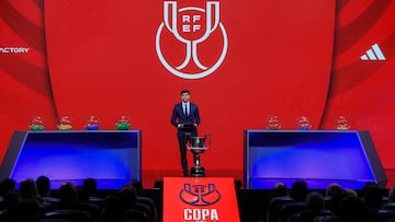 Sorteo de la primera ronda de la Copa del Rey.