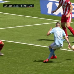 ¡Cómo le ha sentado la renovación! El gol de 'killer' de Iago Aspas