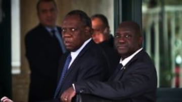 Issa Hayatou, presidente de la CAF