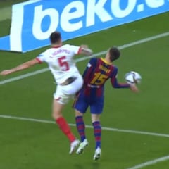 Iturralde: "Lo de Lenglet es penalti; Mingueza debió ver la segunda amarilla"