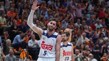 Rudy Fern&aacute;ndez, durante el cuarto partido de la final de la Liga Endesa.