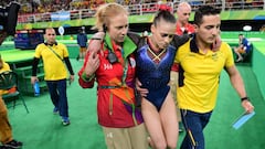Gimnasta Catalina Escobar se lesiona en la clasificación